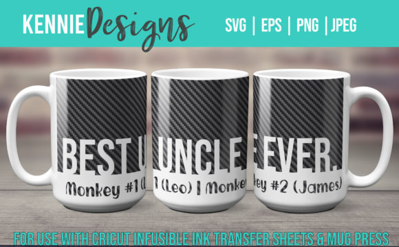 Best Uncle Ever Single Line SVG Drawing for Crafts