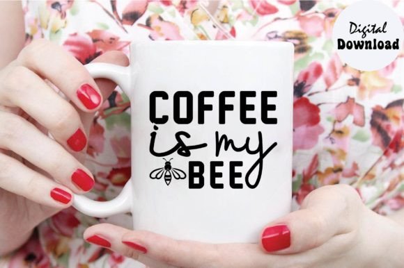 Coffee is My Bee Svg: Graphics & Crafts Asset Review
