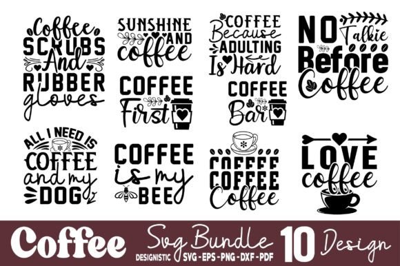 Coffee SVG Bundle: Graphics & Crafts Asset Review