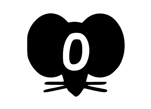Cute Cartoon Mouse Graphics for Local Crafts Branding