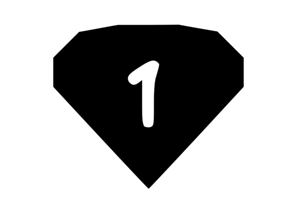 Expensive Gem Stone Diamond Mono 1: Graphics for Crafts