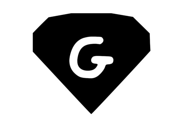 Expensive Gem Stone Diamond Mono G Graphics & Crafts