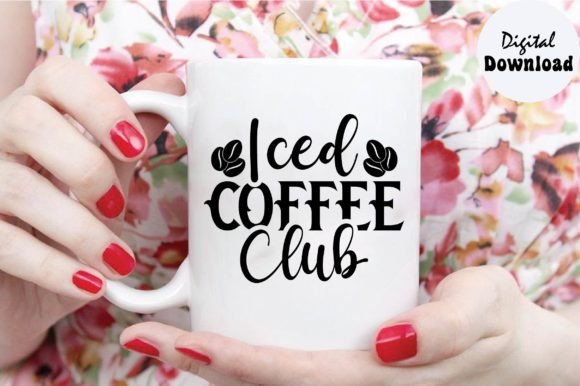 Iced Coffee Club SVG: Graphics & Crafts Review