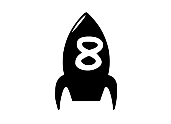 Space Rocket with Playful Mono 8: A Stitch Test