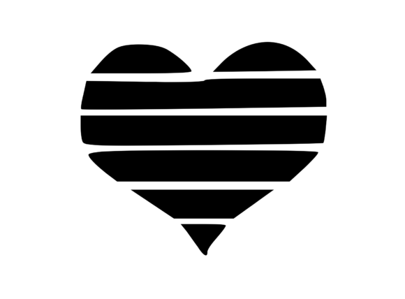 Striped Heart 1: Graphics & Crafts Asset Review